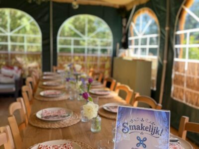 Teamtent/Vergaderen/Workshops Winter-Zomer